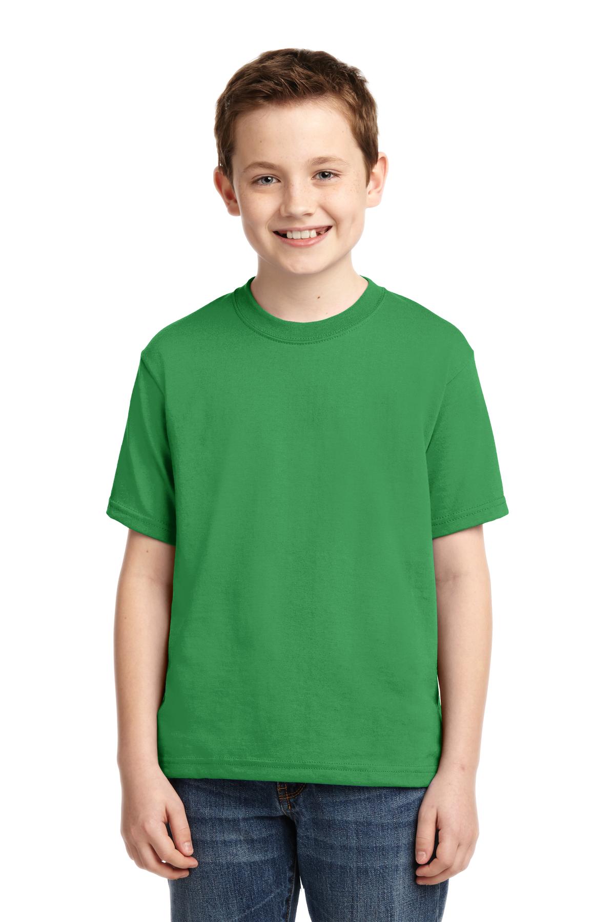 JERZEES - Youth Dri-Power 50/50 Cotton/Poly T-Shirt.  29B