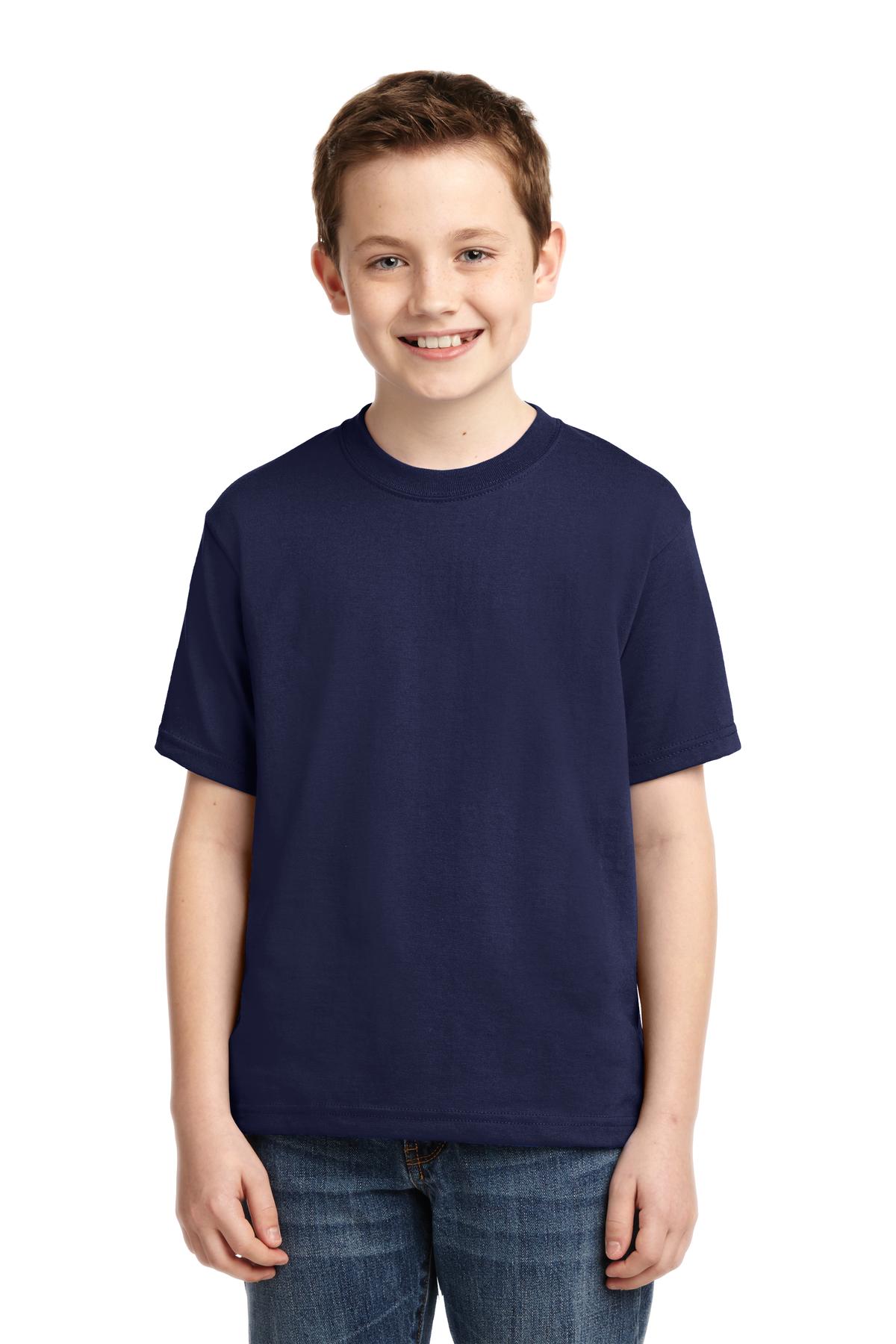JERZEES - Youth Dri-Power 50/50 Cotton/Poly T-Shirt.  29B