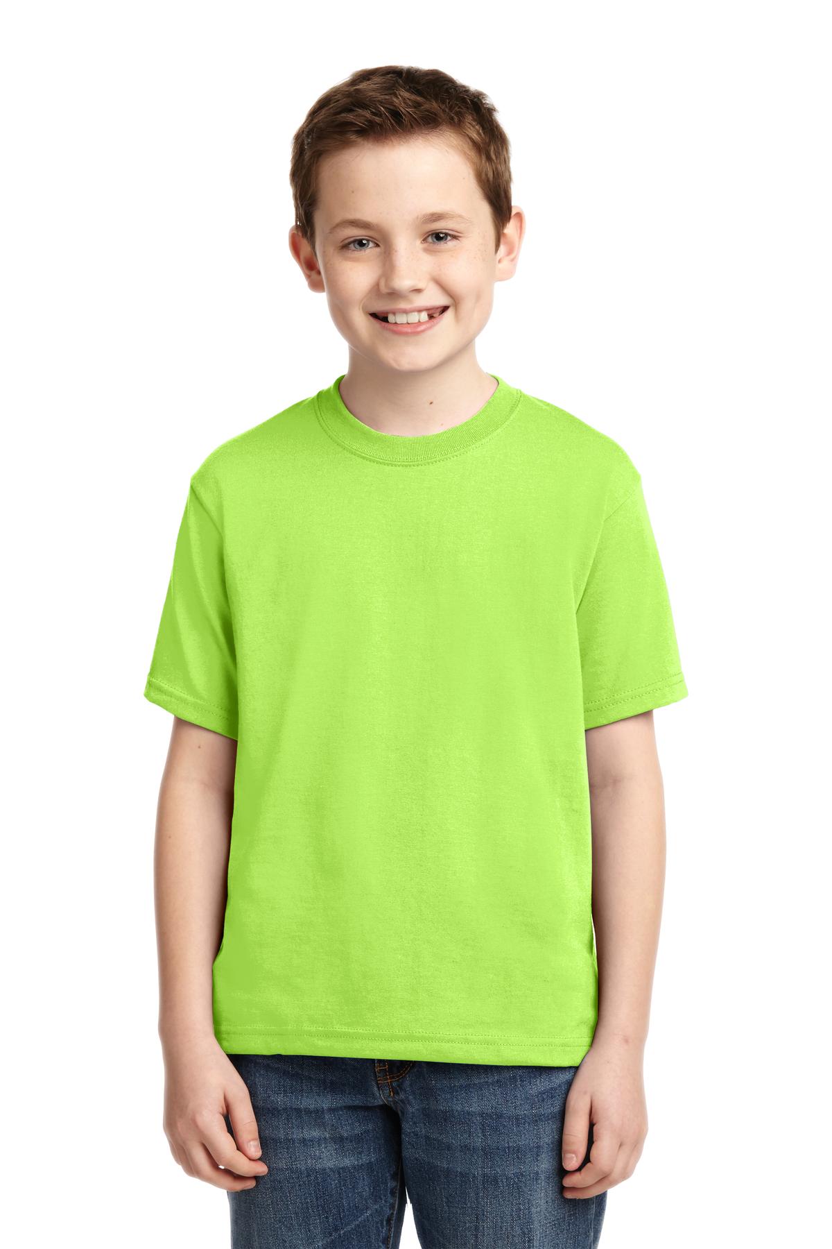 JERZEES - Youth Dri-Power 50/50 Cotton/Poly T-Shirt.  29B