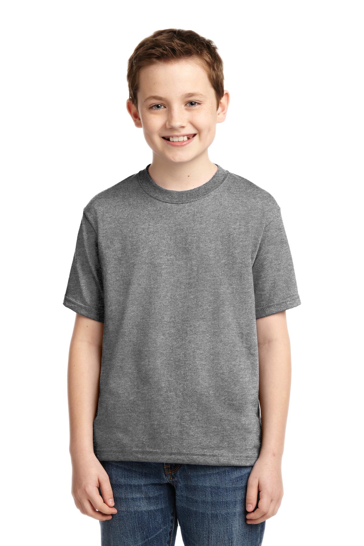 JERZEES - Youth Dri-Power 50/50 Cotton/Poly T-Shirt.  29B