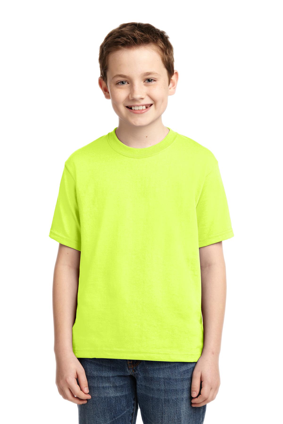 JERZEES - Youth Dri-Power 50/50 Cotton/Poly T-Shirt.  29B