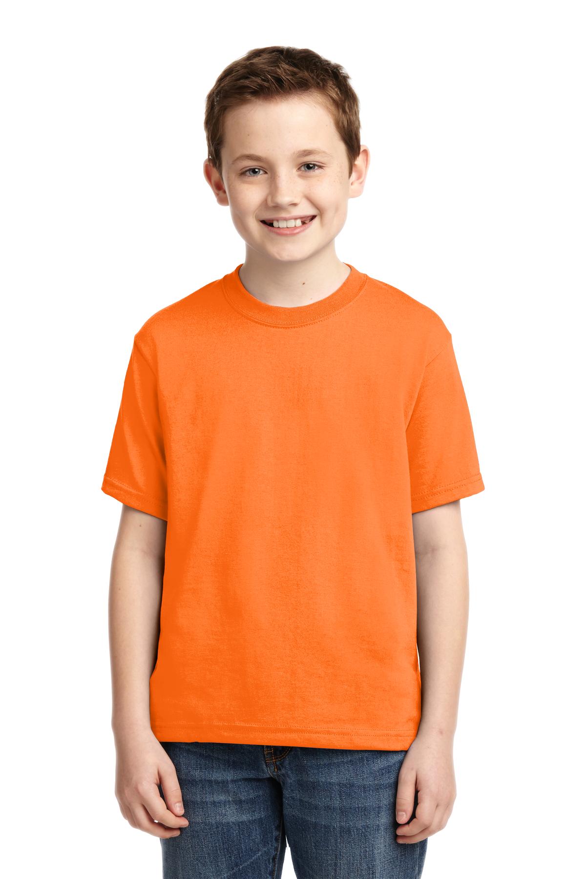 JERZEES - Youth Dri-Power 50/50 Cotton/Poly T-Shirt.  29B