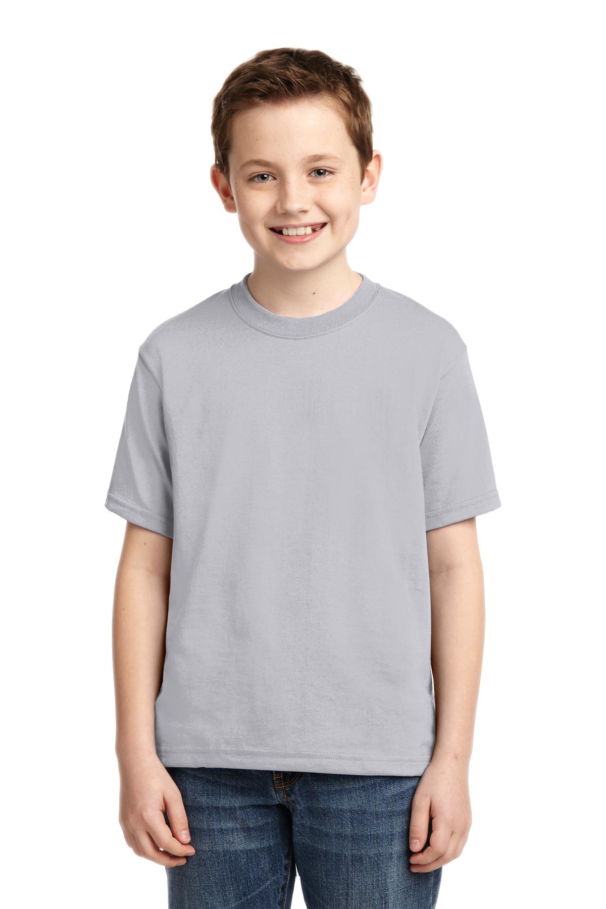 JERZEES - Youth Dri-Power 50/50 Cotton/Poly T-Shirt.  29B