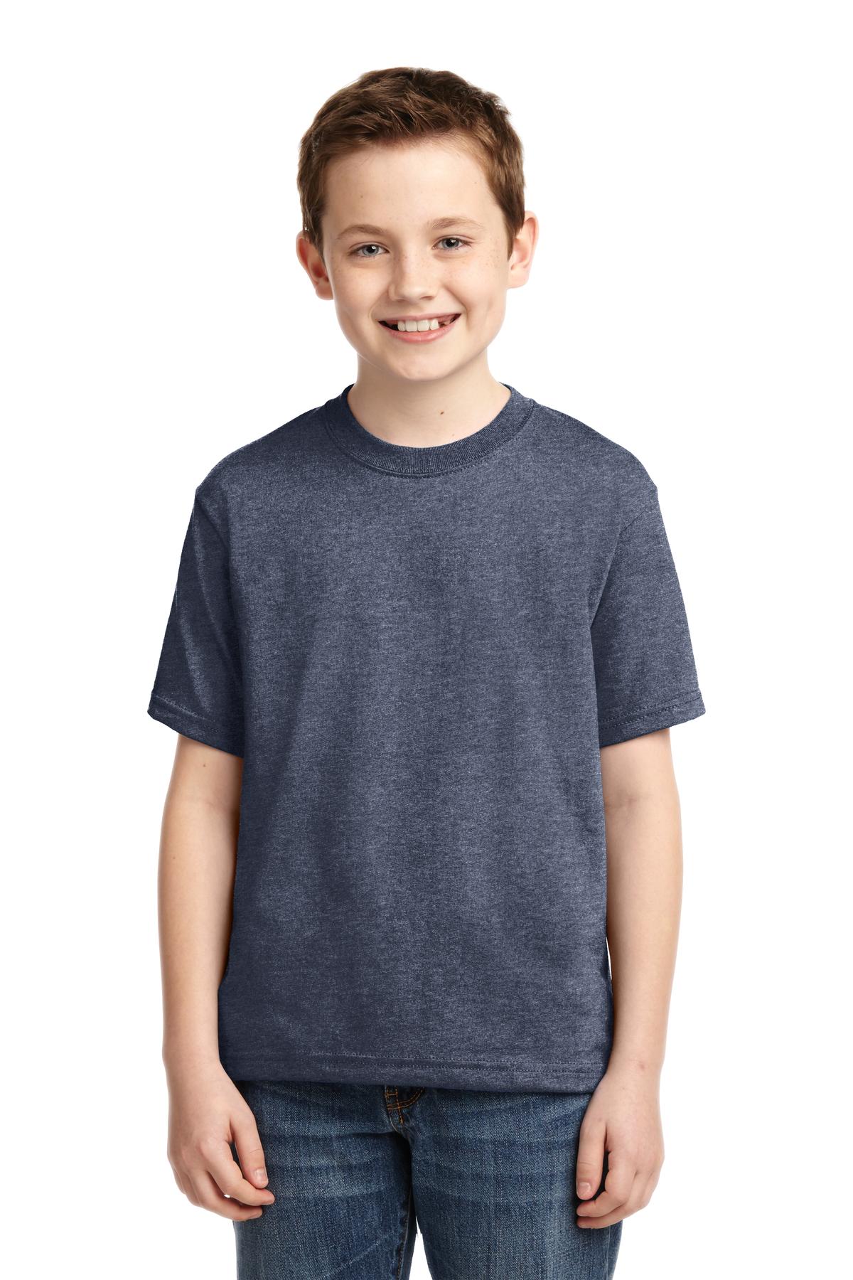 JERZEES - Youth Dri-Power 50/50 Cotton/Poly T-Shirt.  29B