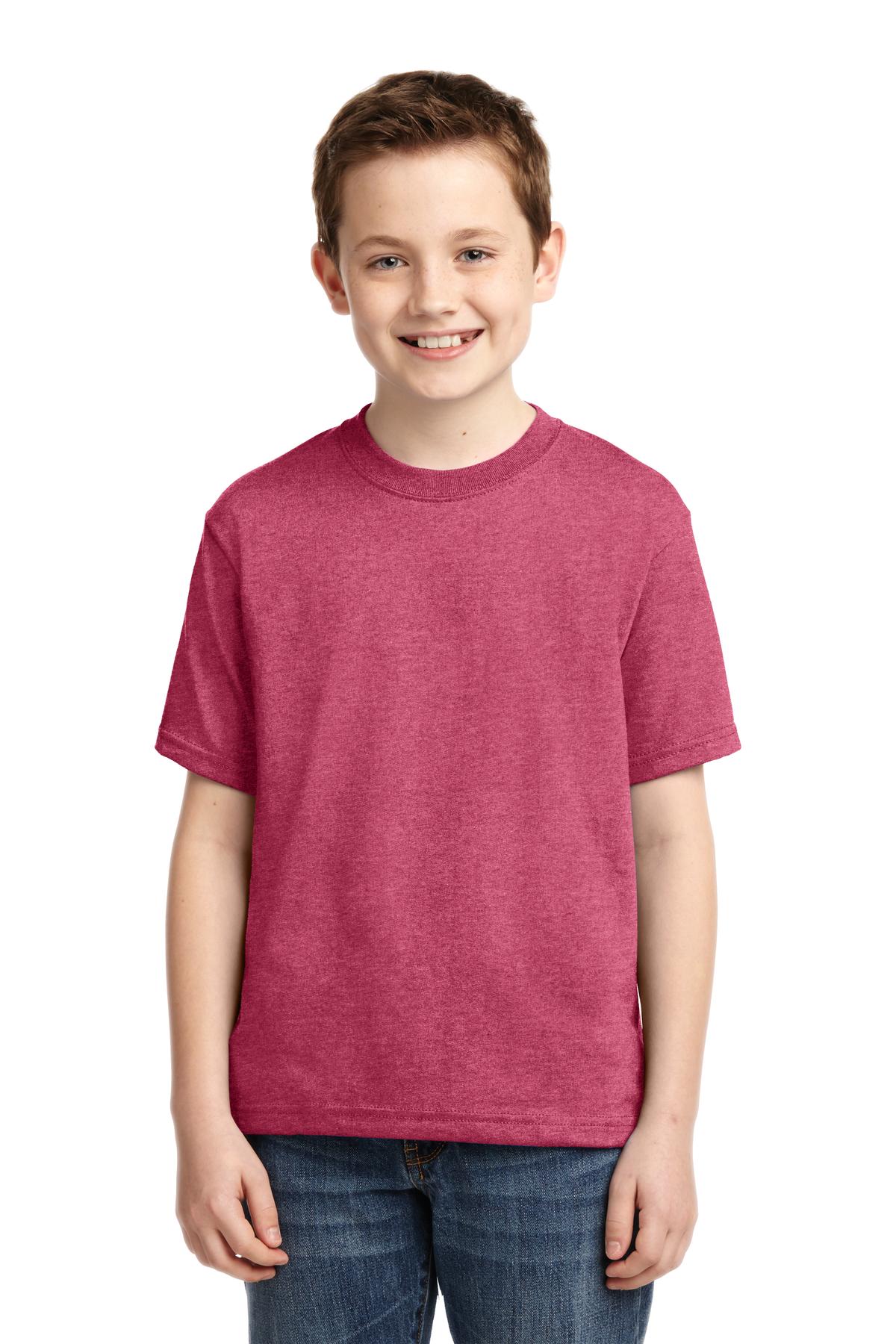 JERZEES - Youth Dri-Power 50/50 Cotton/Poly T-Shirt.  29B