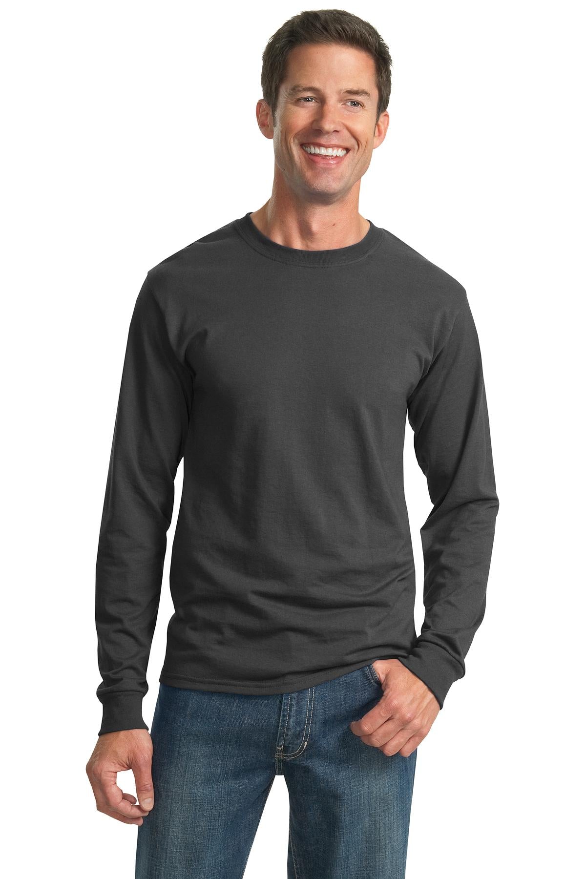 JERZEES - Dri-Power 50/50 Cotton/Poly Long Sleeve T-Shirt.  29LS