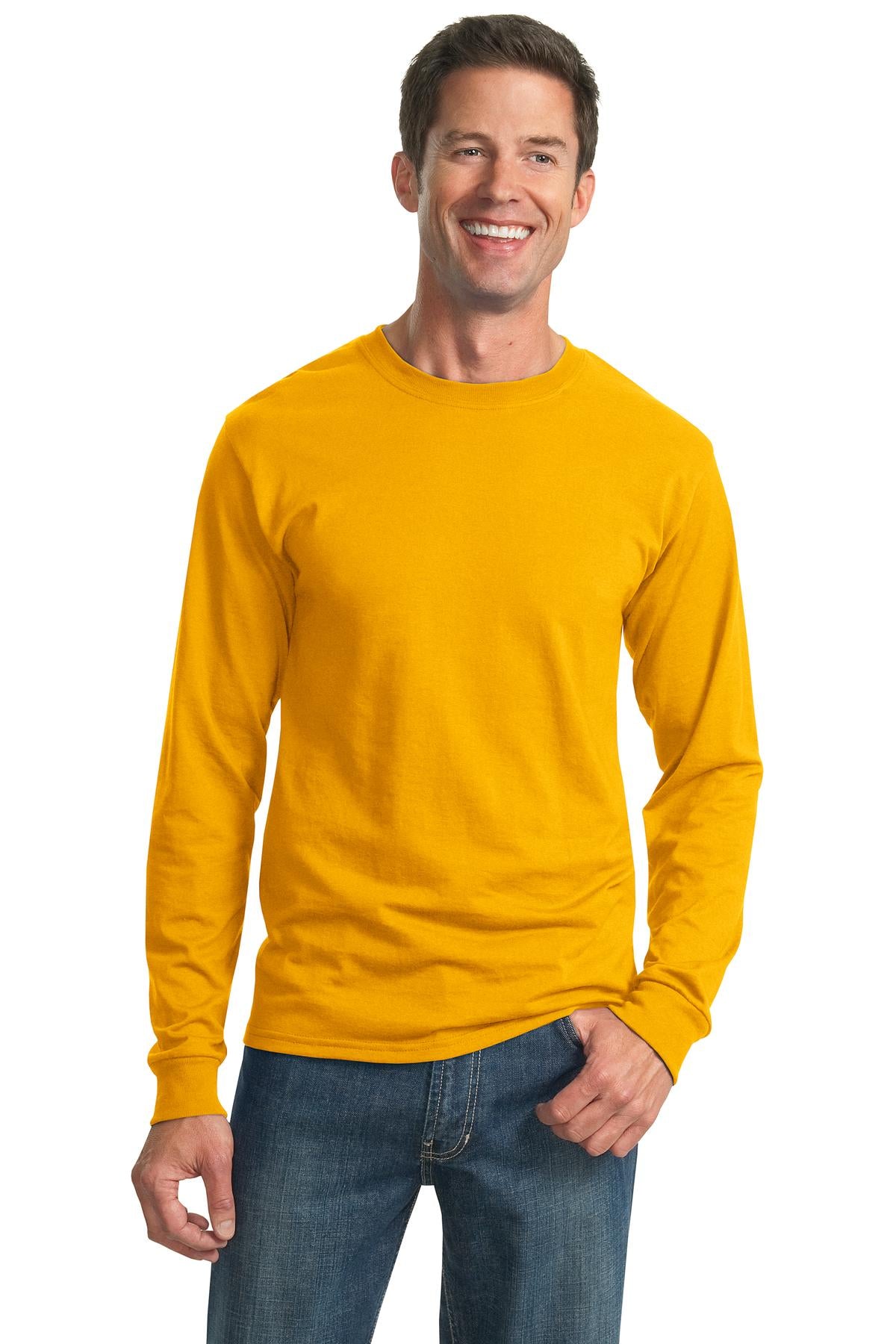 JERZEES - Dri-Power 50/50 Cotton/Poly Long Sleeve T-Shirt.  29LS