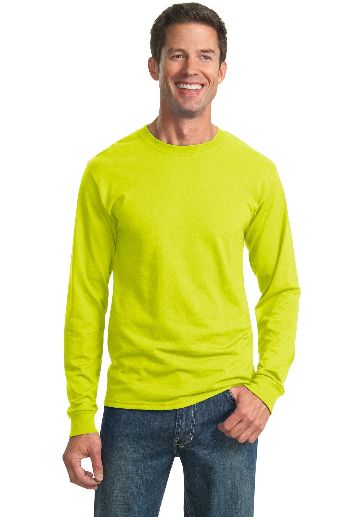 JERZEES - Dri-Power 50/50 Cotton/Poly Long Sleeve T-Shirt.  29LS