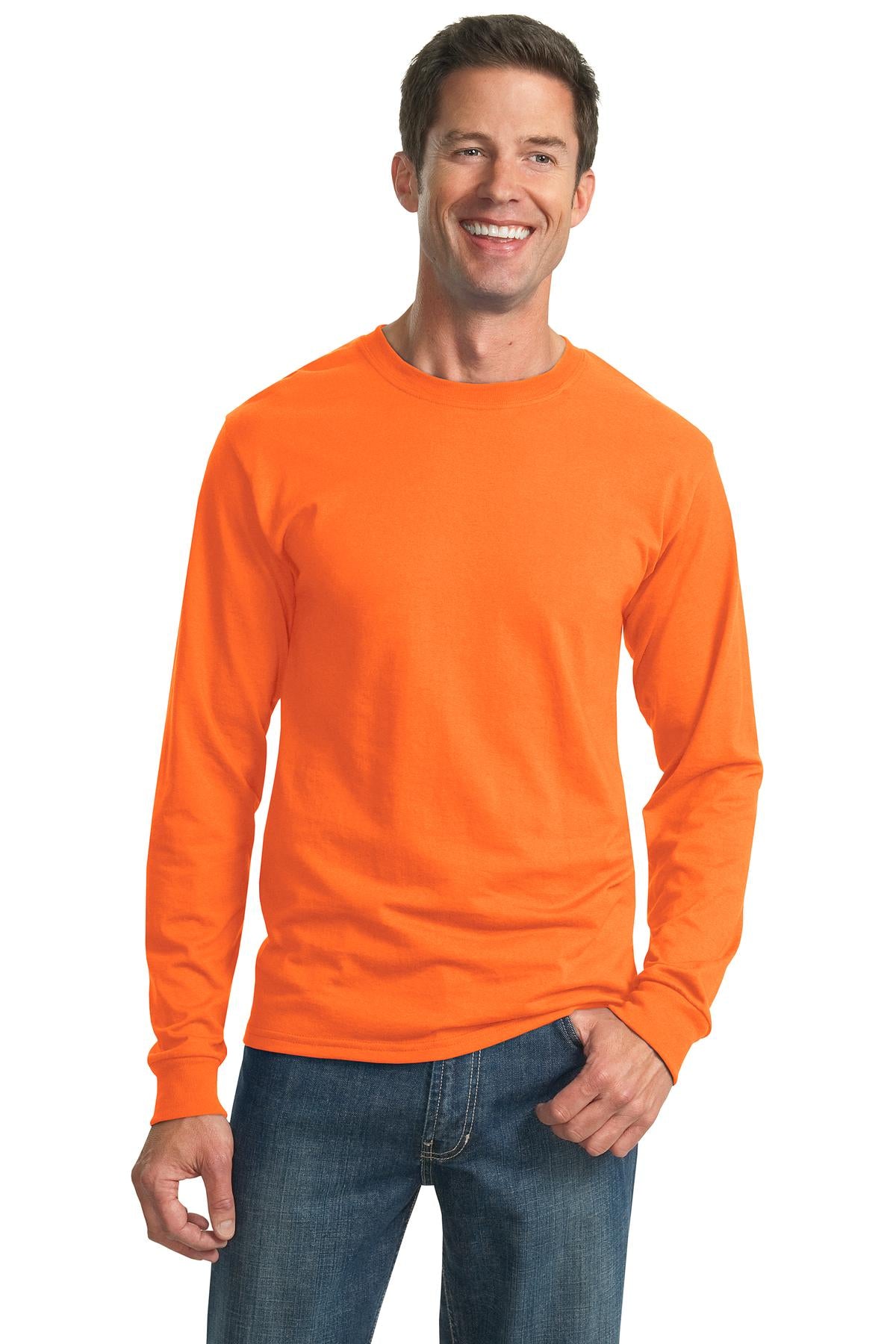 JERZEES - Dri-Power 50/50 Cotton/Poly Long Sleeve T-Shirt.  29LS