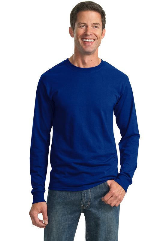 JERZEES - Dri-Power 50/50 Cotton/Poly Long Sleeve T-Shirt.  29LS