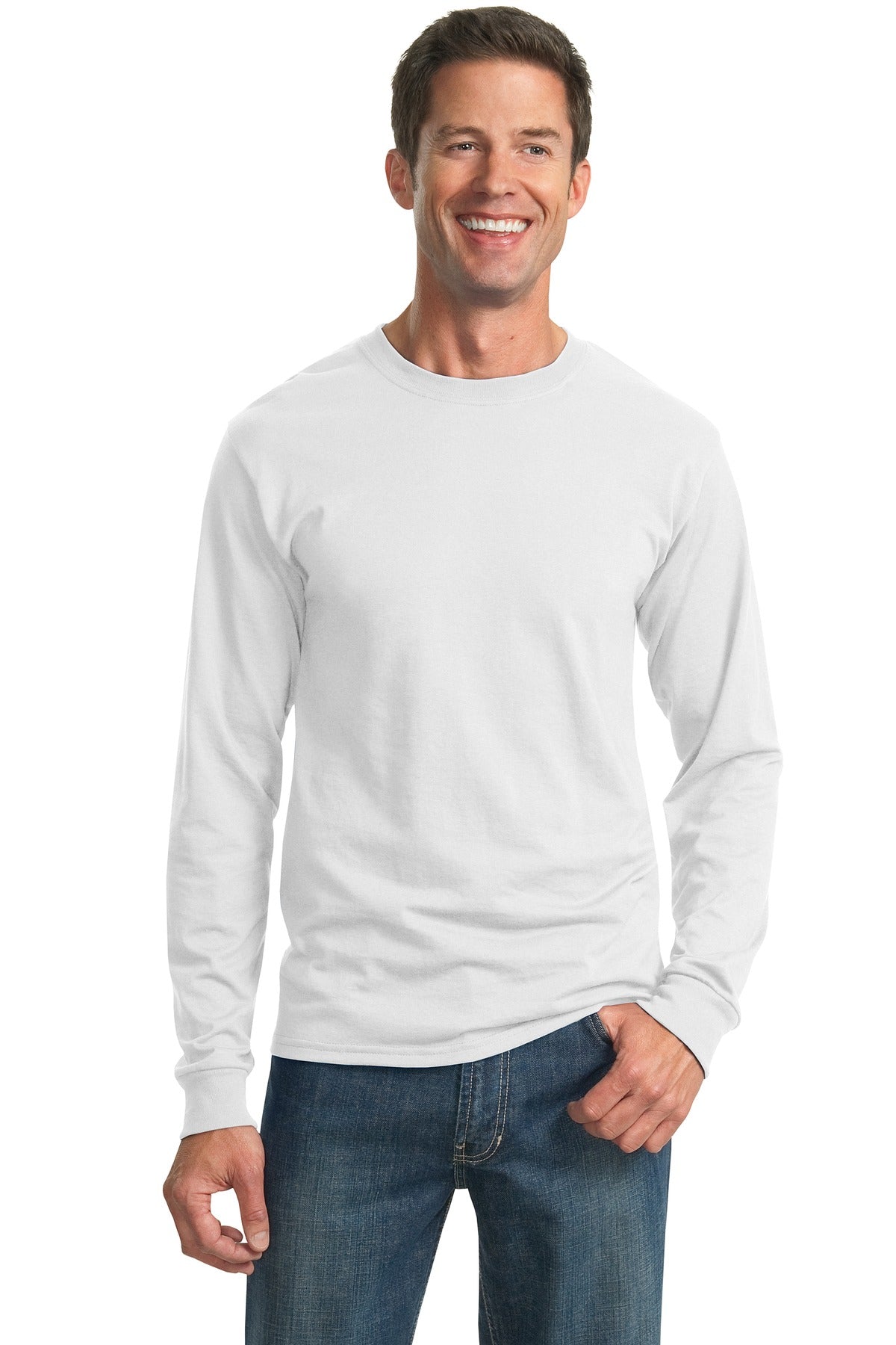 JERZEES - Dri-Power 50/50 Cotton/Poly Long Sleeve T-Shirt.  29LS