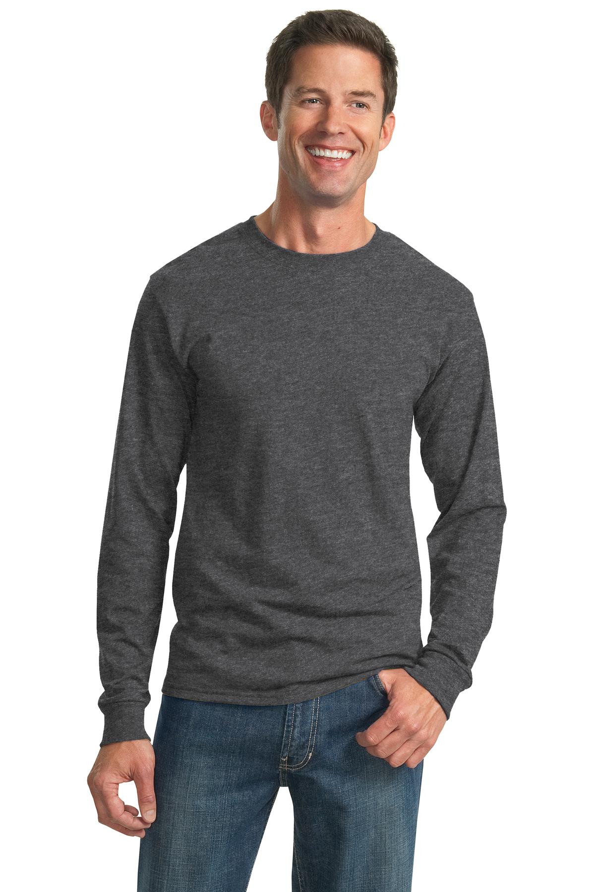 JERZEES - Dri-Power 50/50 Cotton/Poly Long Sleeve T-Shirt.  29LS