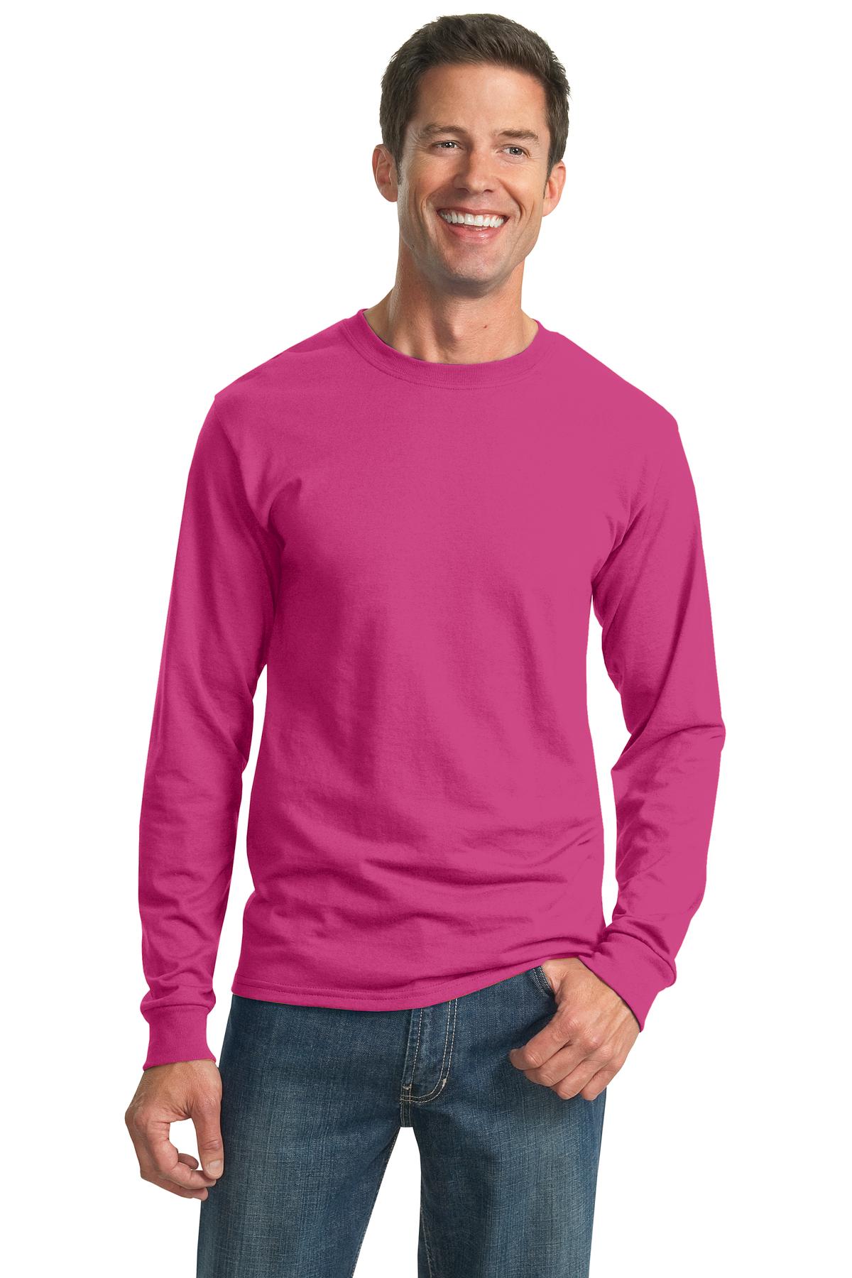 JERZEES - Dri-Power 50/50 Cotton/Poly Long Sleeve T-Shirt.  29LS
