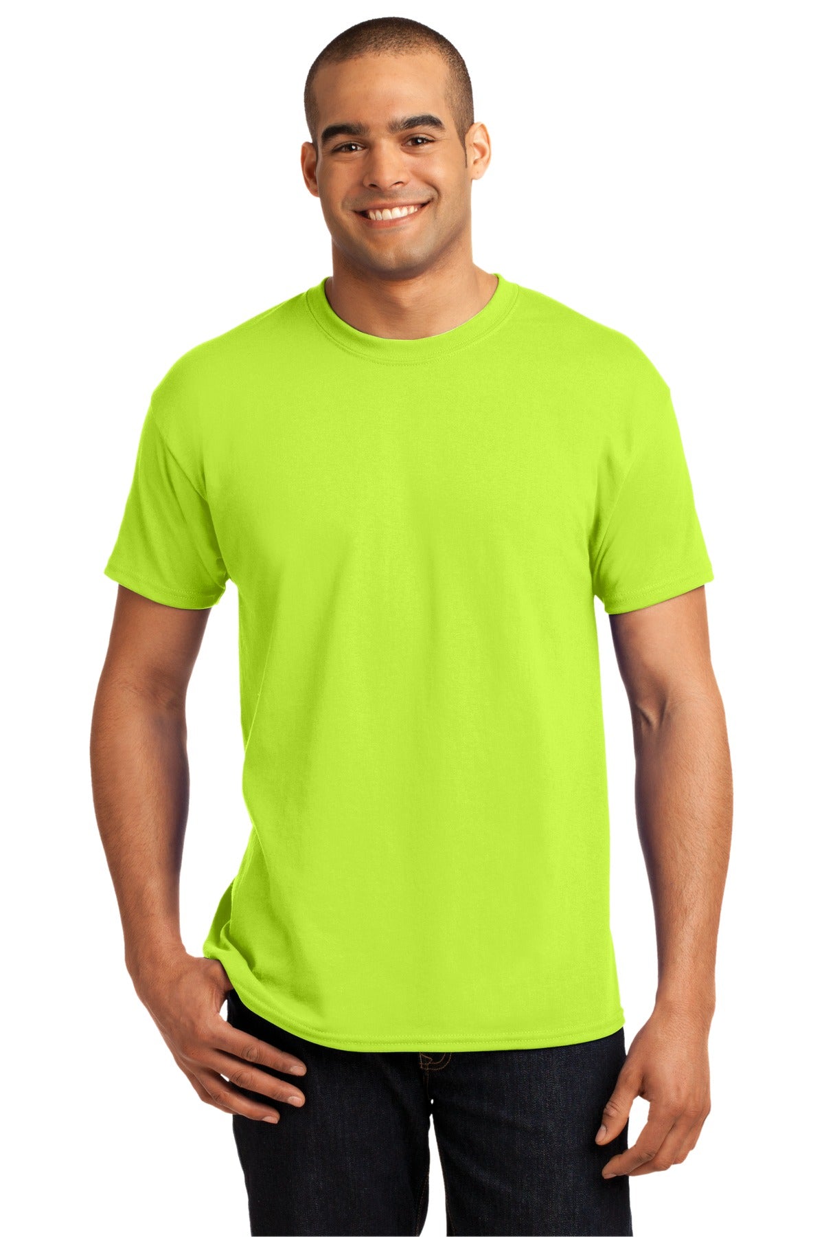 Hanes - EcoSmart 50/50 Cotton/Poly T-Shirt.  5170