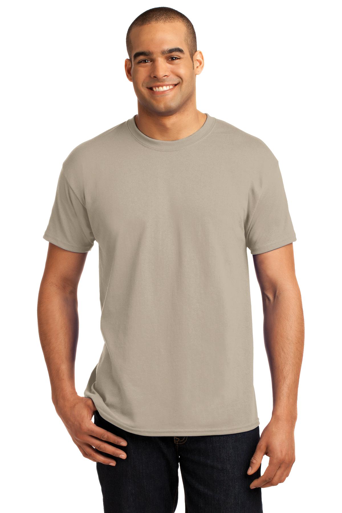 Hanes - EcoSmart 50/50 Cotton/Poly T-Shirt.  5170
