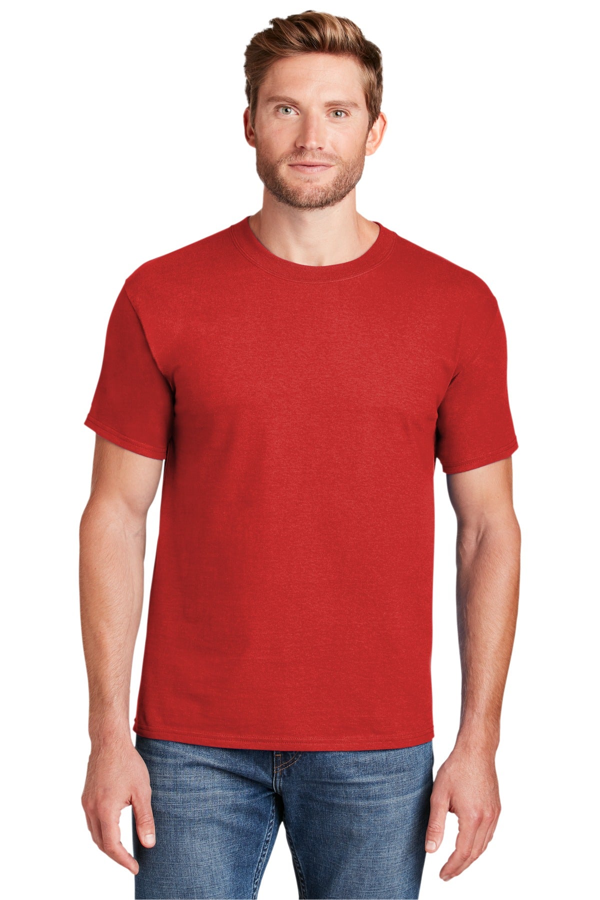 Hanes Beefy-T - 100% Cotton T-Shirt.  5180