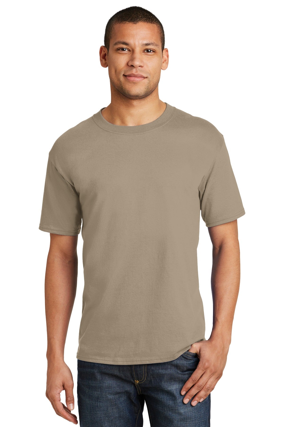 Hanes Beefy-T - 100% Cotton T-Shirt.  5180