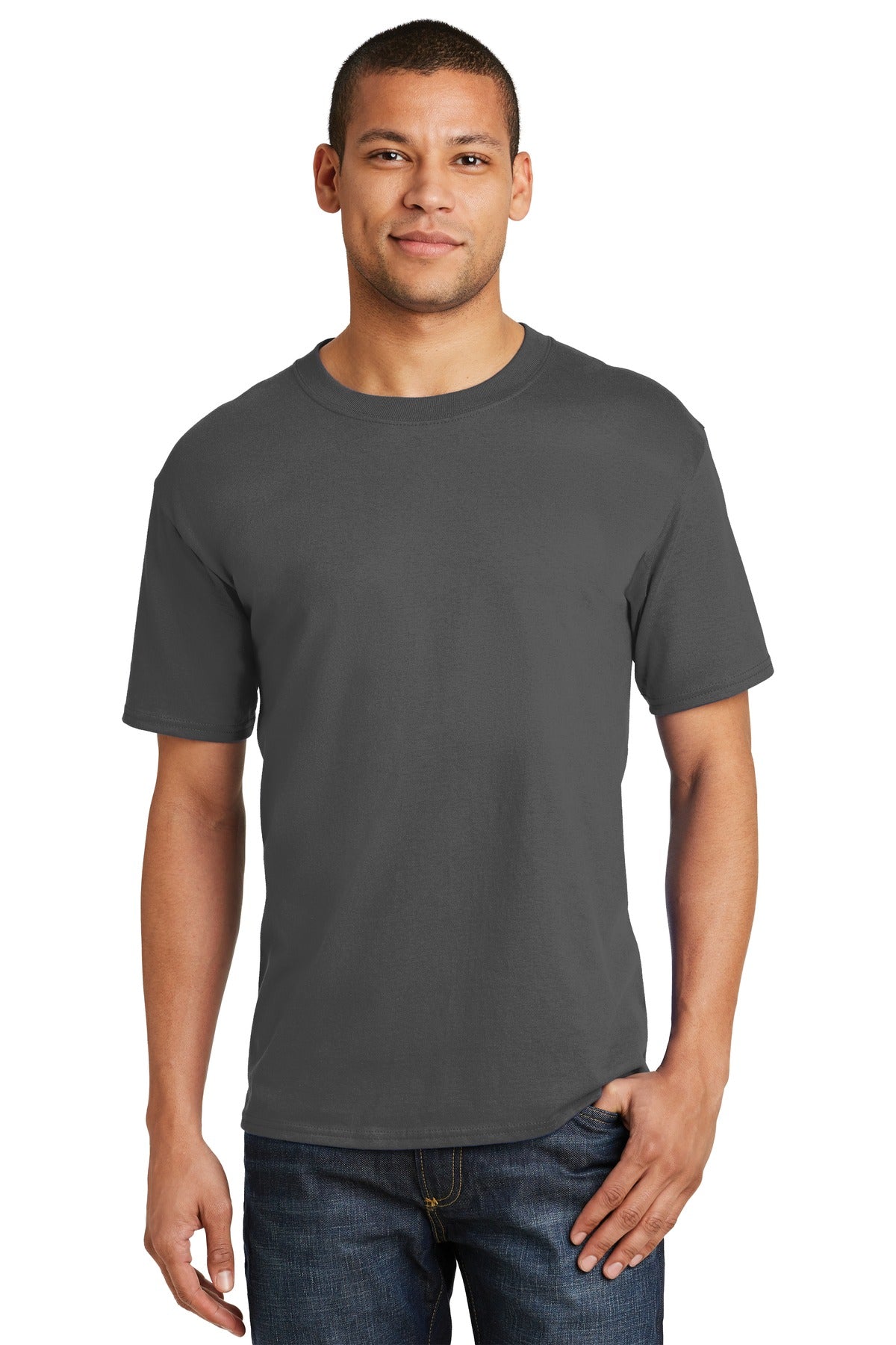 Hanes Beefy-T - 100% Cotton T-Shirt.  5180