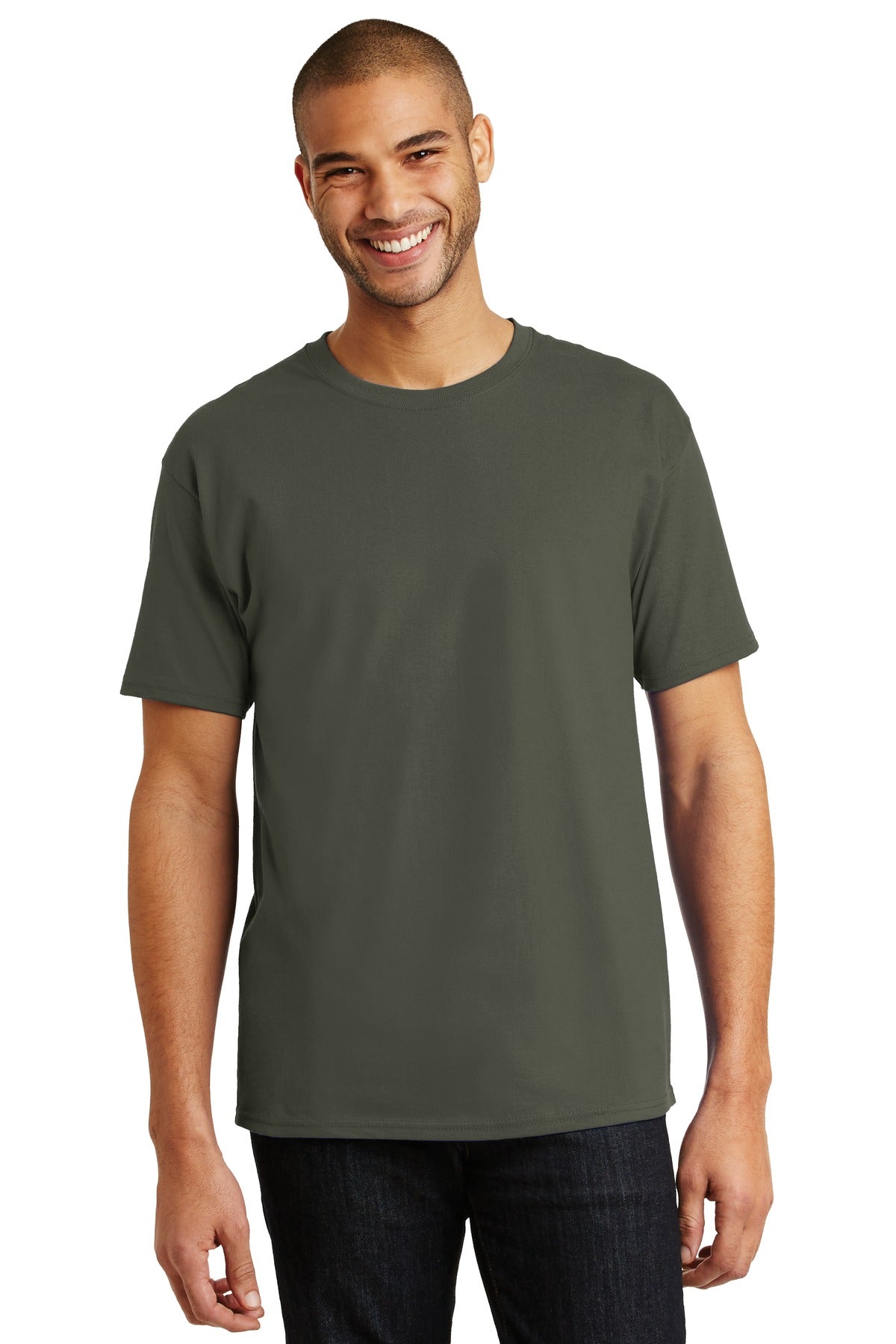 Hanes - Authentic 100% Cotton T-Shirt.  5250