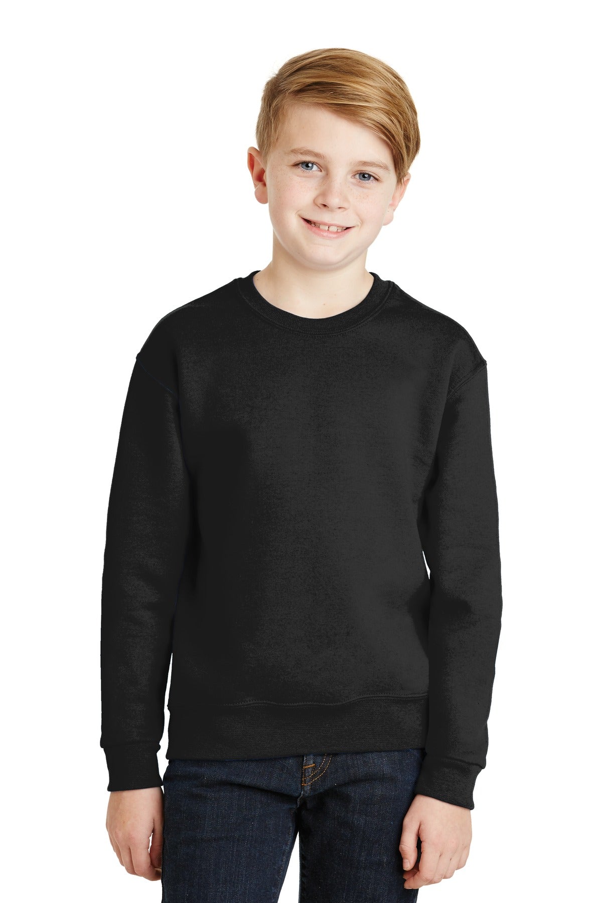 JERZEES - Youth NuBlend Crewneck Sweatshirt.  562B