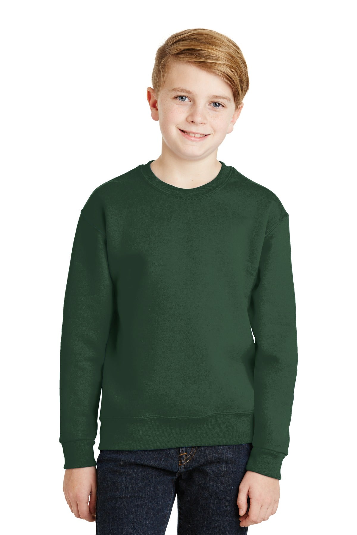 JERZEES - Youth NuBlend Crewneck Sweatshirt.  562B