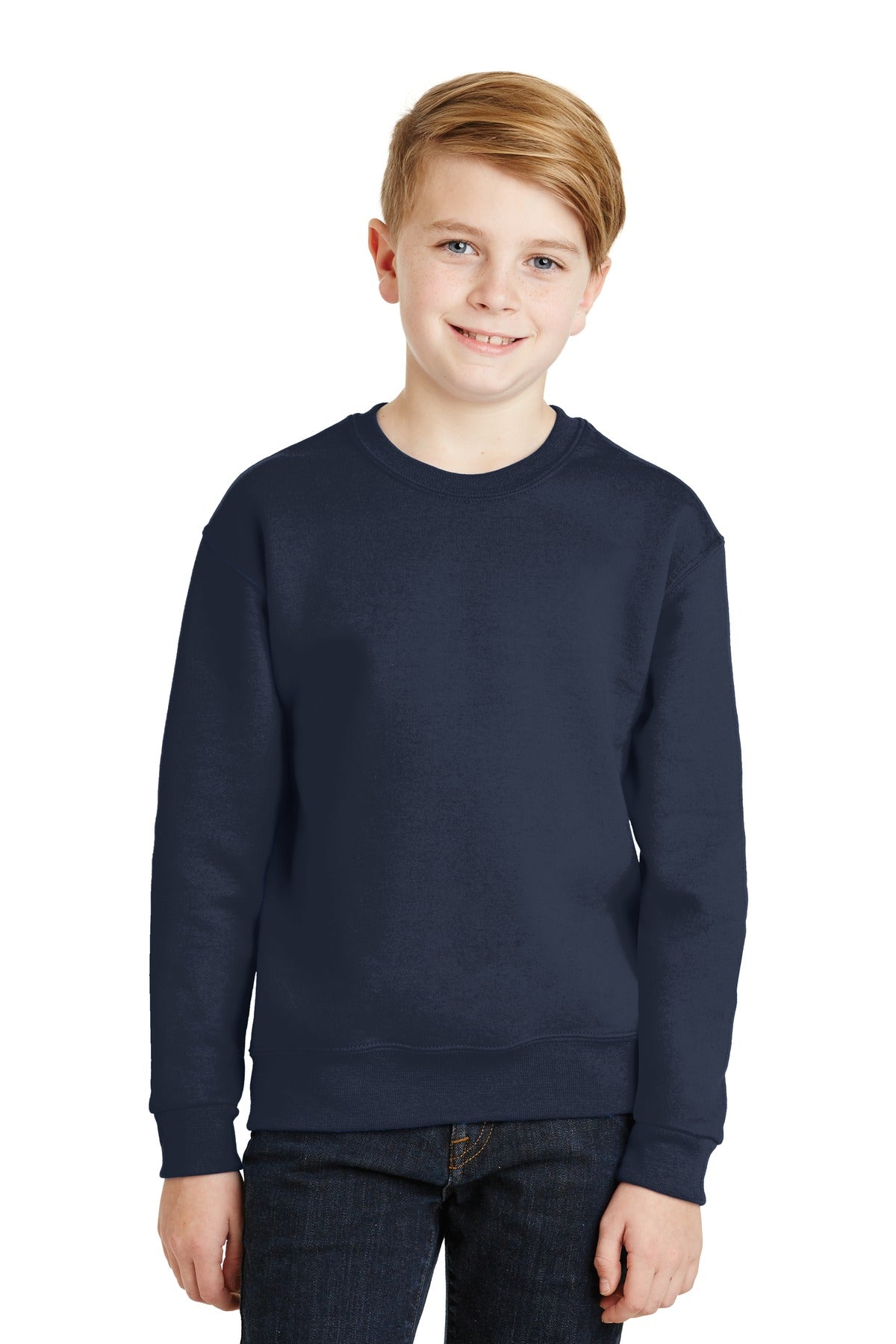 JERZEES - Youth NuBlend Crewneck Sweatshirt.  562B