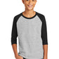 Gildan  Heavy Cotton  Youth 3/4-Sleeve Raglan T-Shirt. 5700B