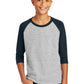 Gildan  Heavy Cotton  Youth 3/4-Sleeve Raglan T-Shirt. 5700B