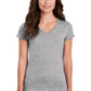 Gildan Ladies Heavy Cotton 100% Cotton V-Neck T-Shirt. 5V00L