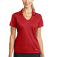 Nike Ladies Dri-FIT Vertical Mesh Polo. 637165