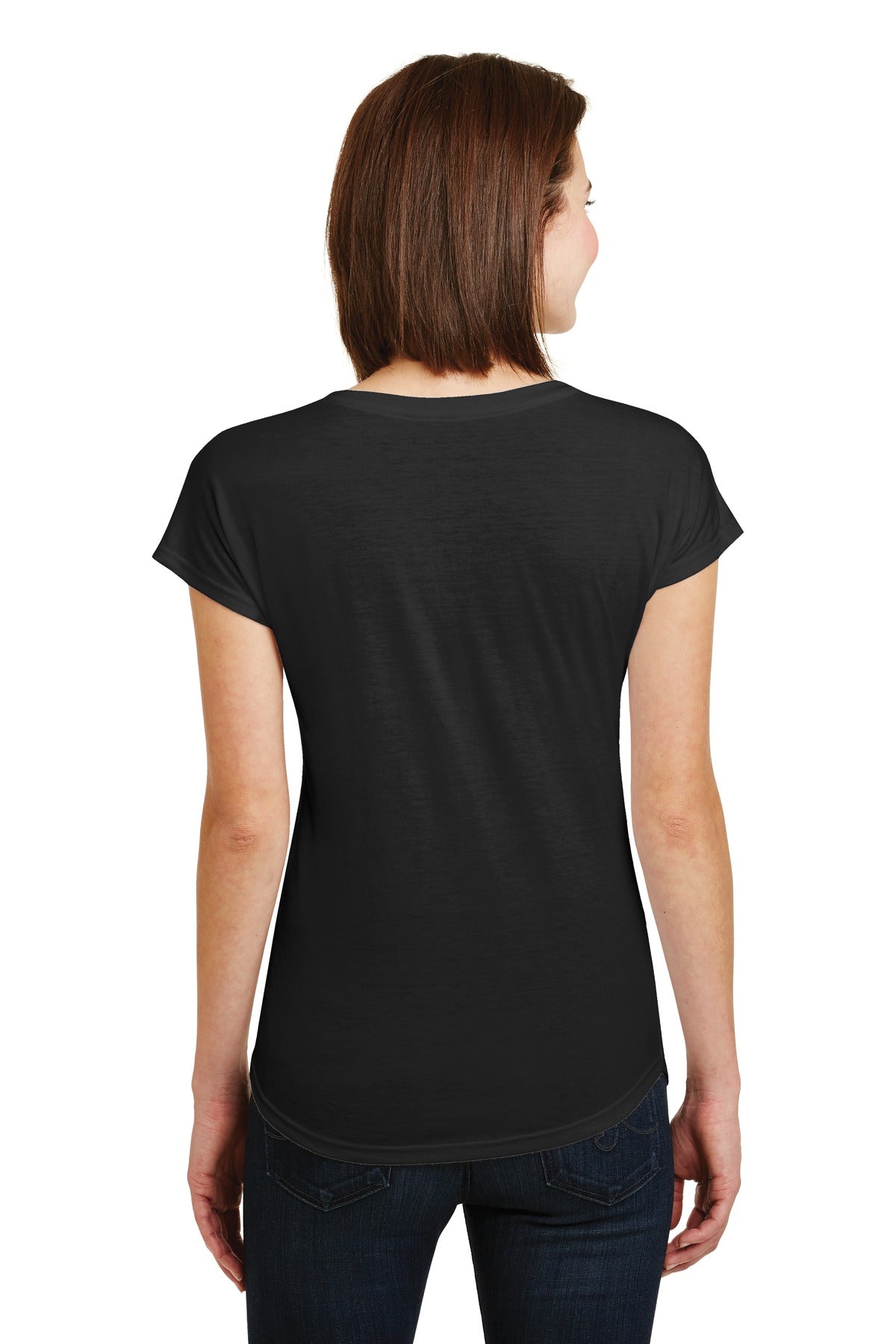 Anvil Ladies Tri-Blend V-Neck Tee 6750VL