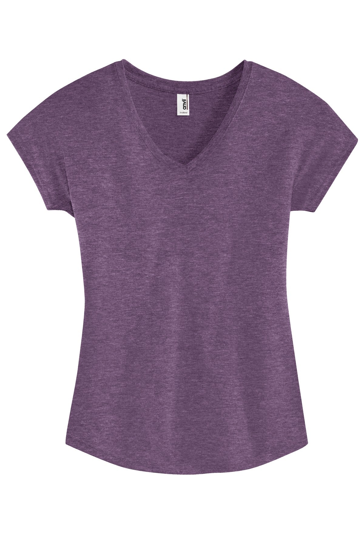 Anvil Ladies Tri-Blend V-Neck Tee 6750VL