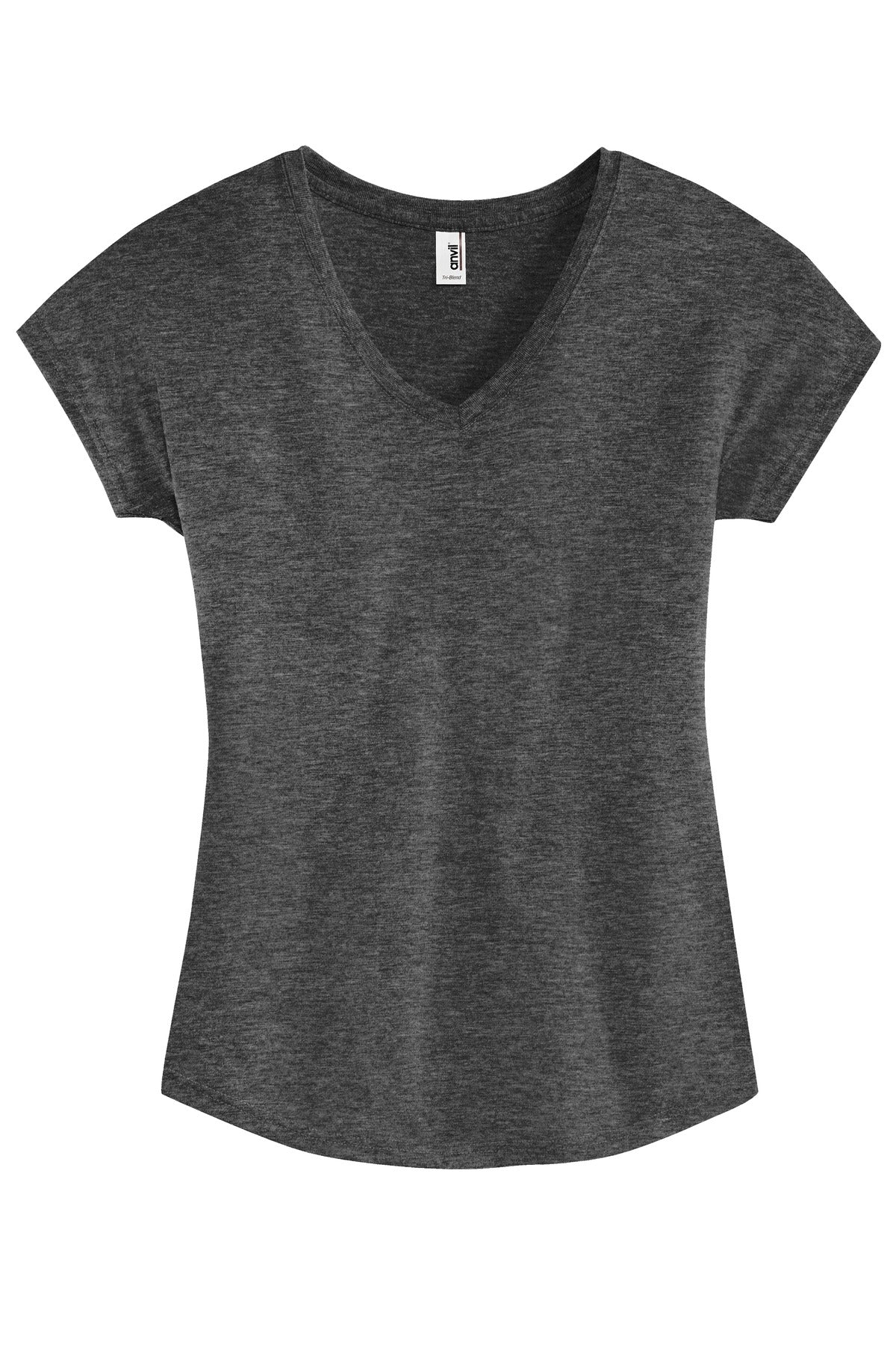 Anvil Ladies Tri-Blend V-Neck Tee 6750VL