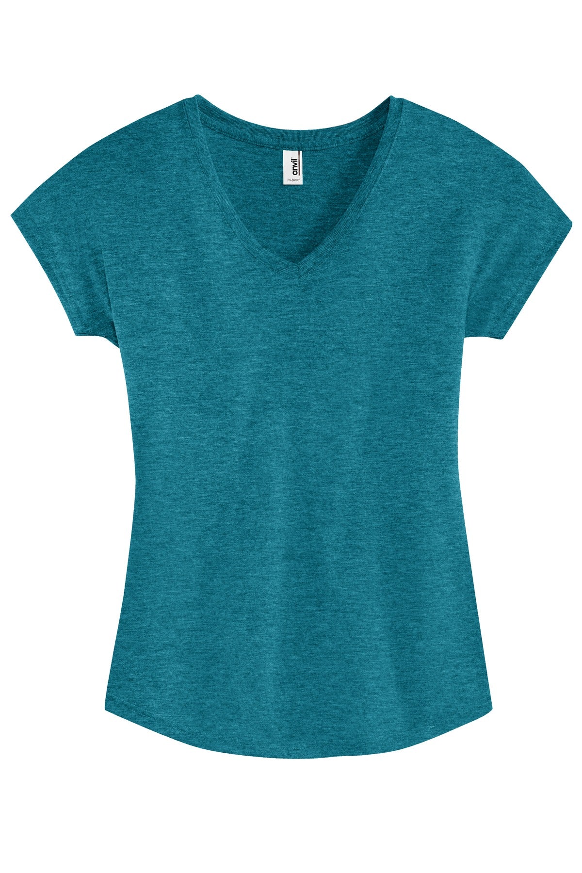 Anvil Ladies Tri-Blend V-Neck Tee 6750VL