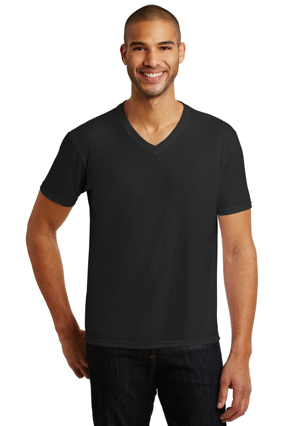 Anvil Tri-Blend V-Neck Tee 6752