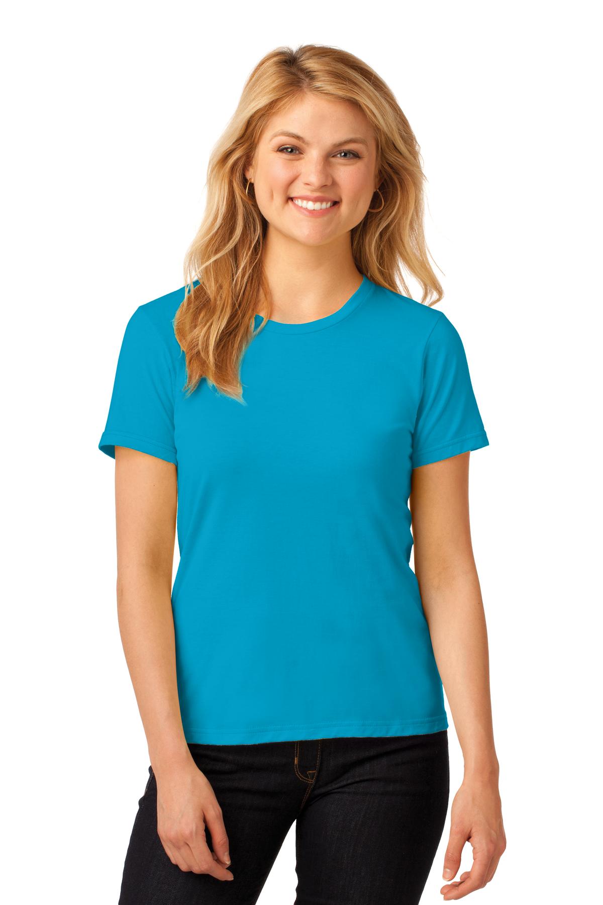 Gildan Ladies 100% Combed Ring Spun Cotton T-Shirt. 880