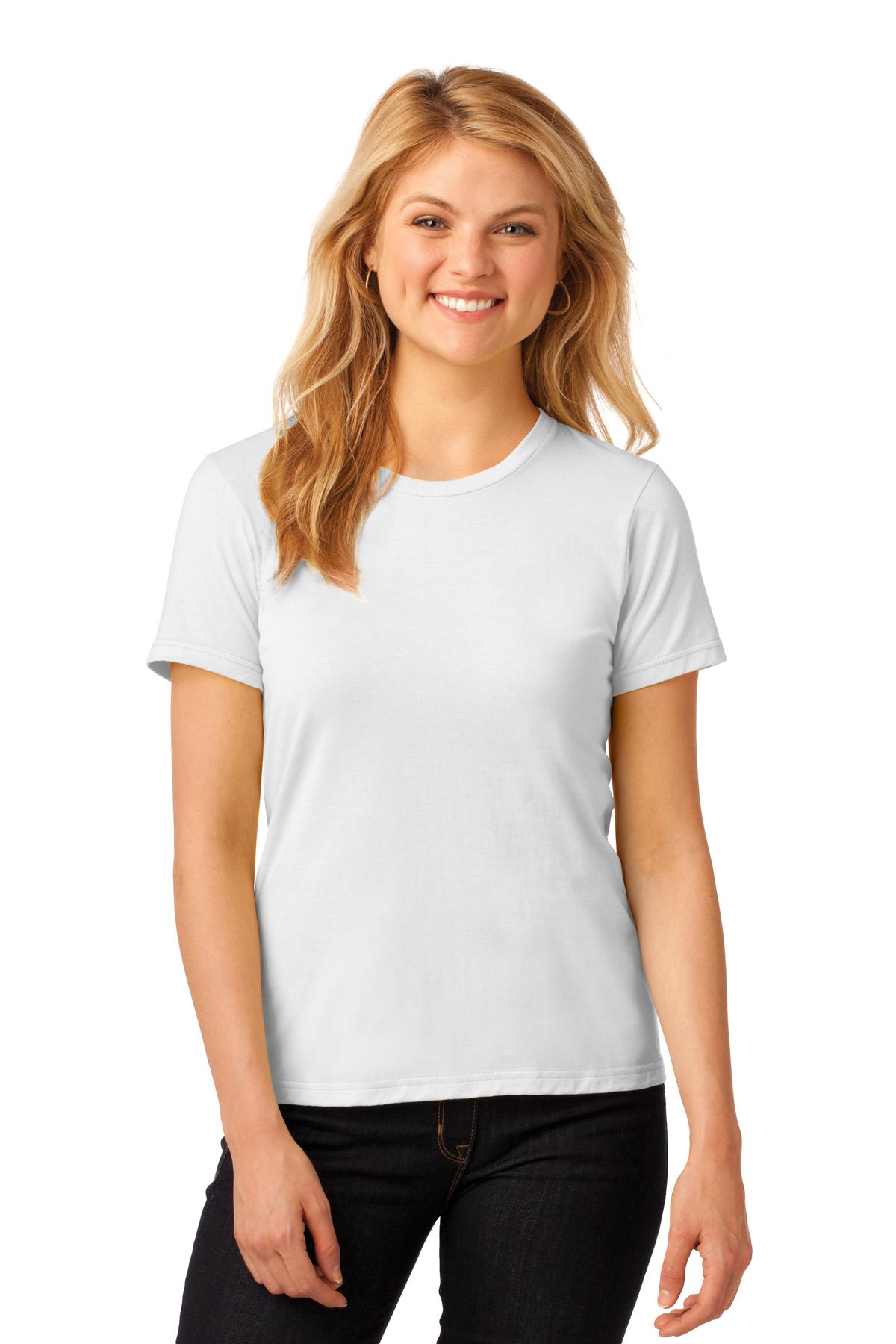 Gildan Ladies 100% Combed Ring Spun Cotton T-Shirt. 880