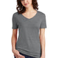 JERZEES  Ladies Snow Heather Jersey V-Neck T-Shirt 88WV
