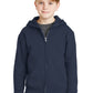 JERZEES - Youth NuBlend Full-Zip Hooded Sweatshirt.  993B