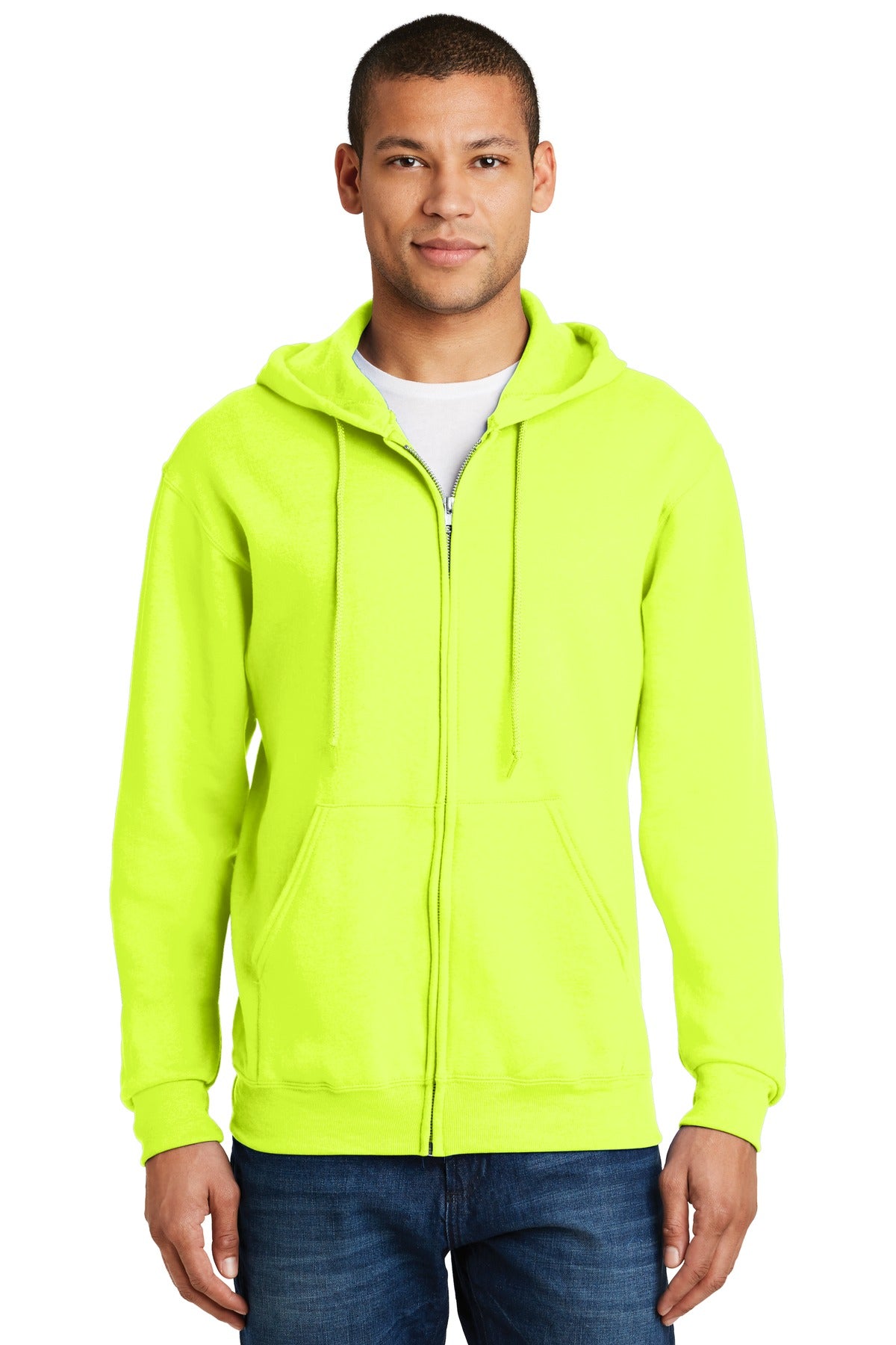 JERZEES - NuBlend Full-Zip Hooded Sweatshirt.  993M