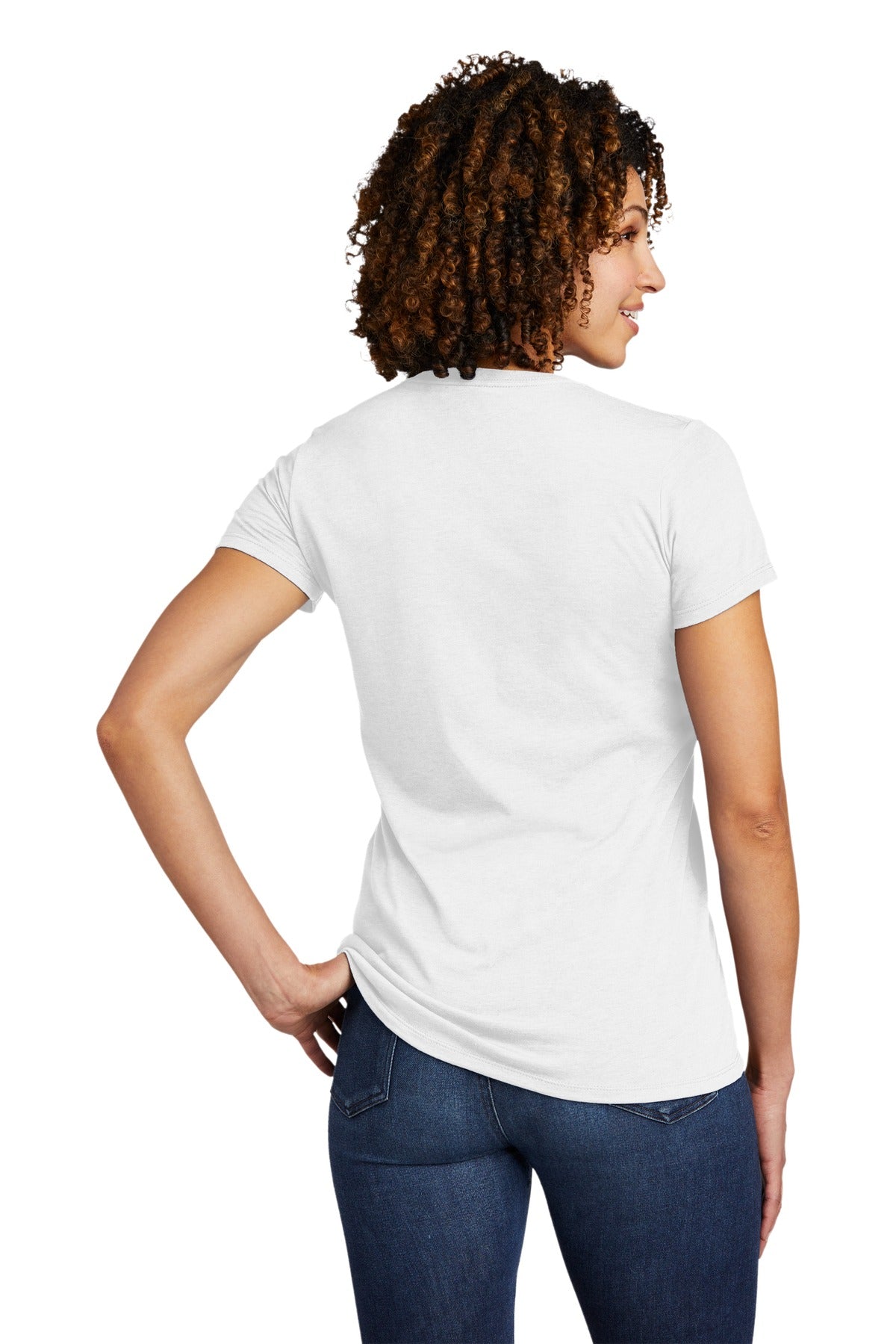 Allmade - Women's Tri-Blend V-Neck Tee AL2018