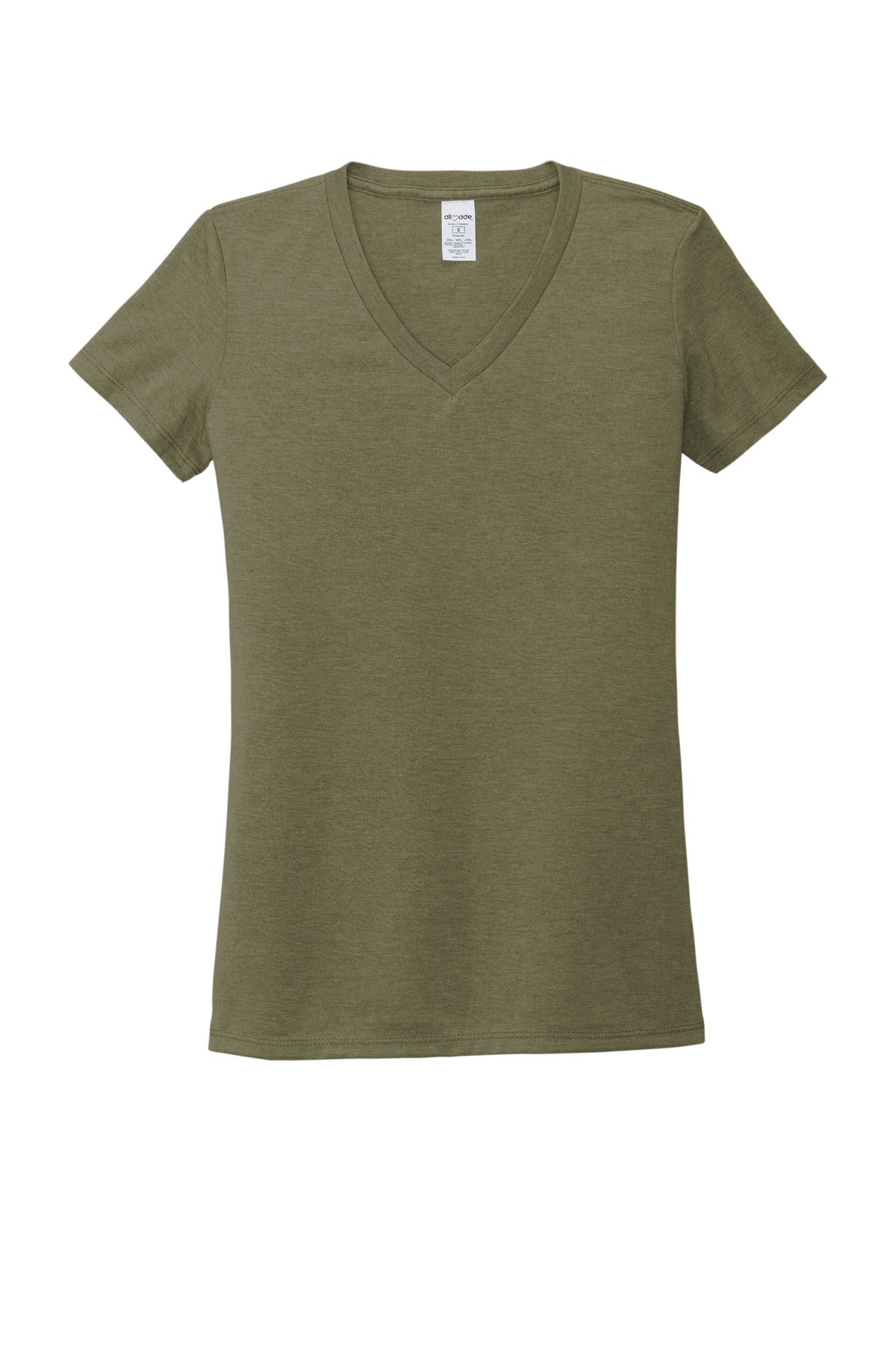 Allmade - Women's Tri-Blend V-Neck Tee AL2018