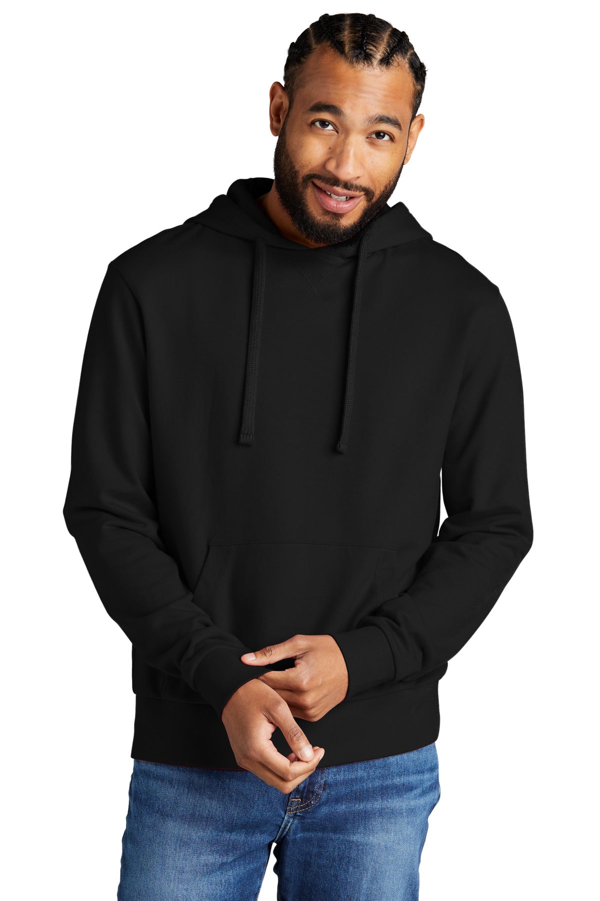Allmade Unisex Organic French Terry Pullover Hoodie AL4000 Oversize