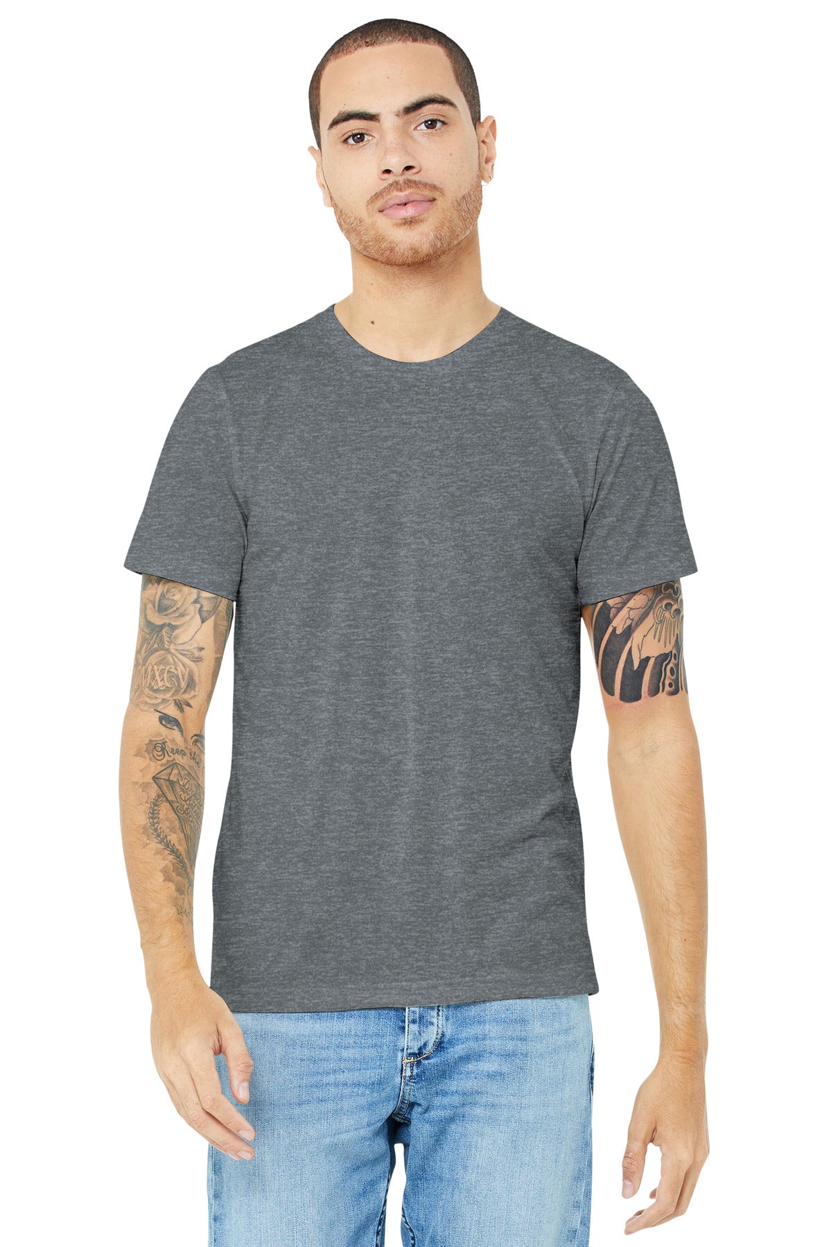 BELLA+CANVAS Unisex Made In The USA Jersey Short Sleeve Tee BC3001U