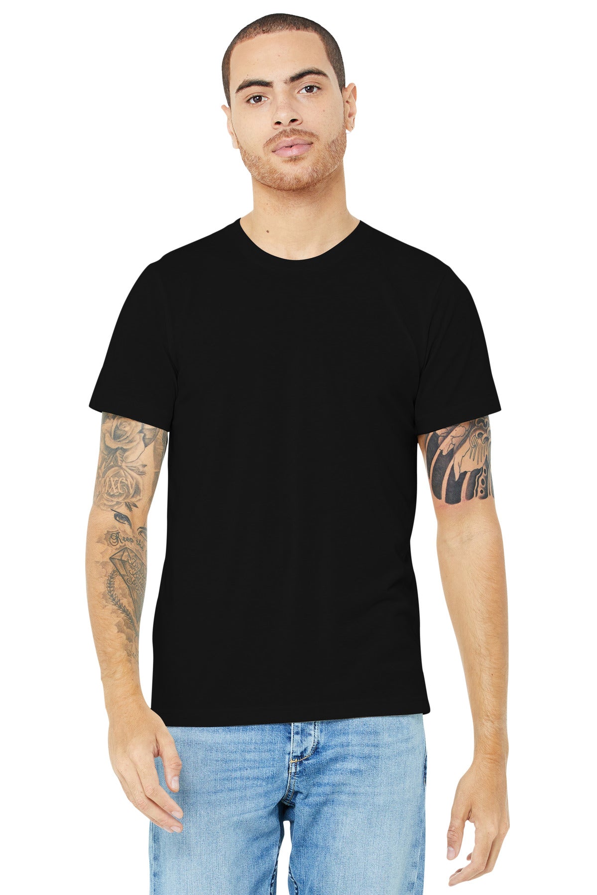 BELLA+CANVAS Unisex Made In The USA Jersey Short Sleeve Tee BC3001U
