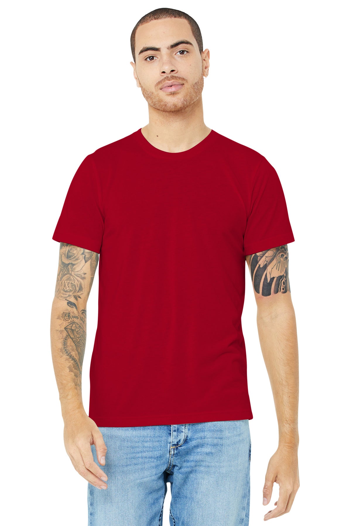 BELLA+CANVAS Unisex Made In The USA Jersey Short Sleeve Tee BC3001U