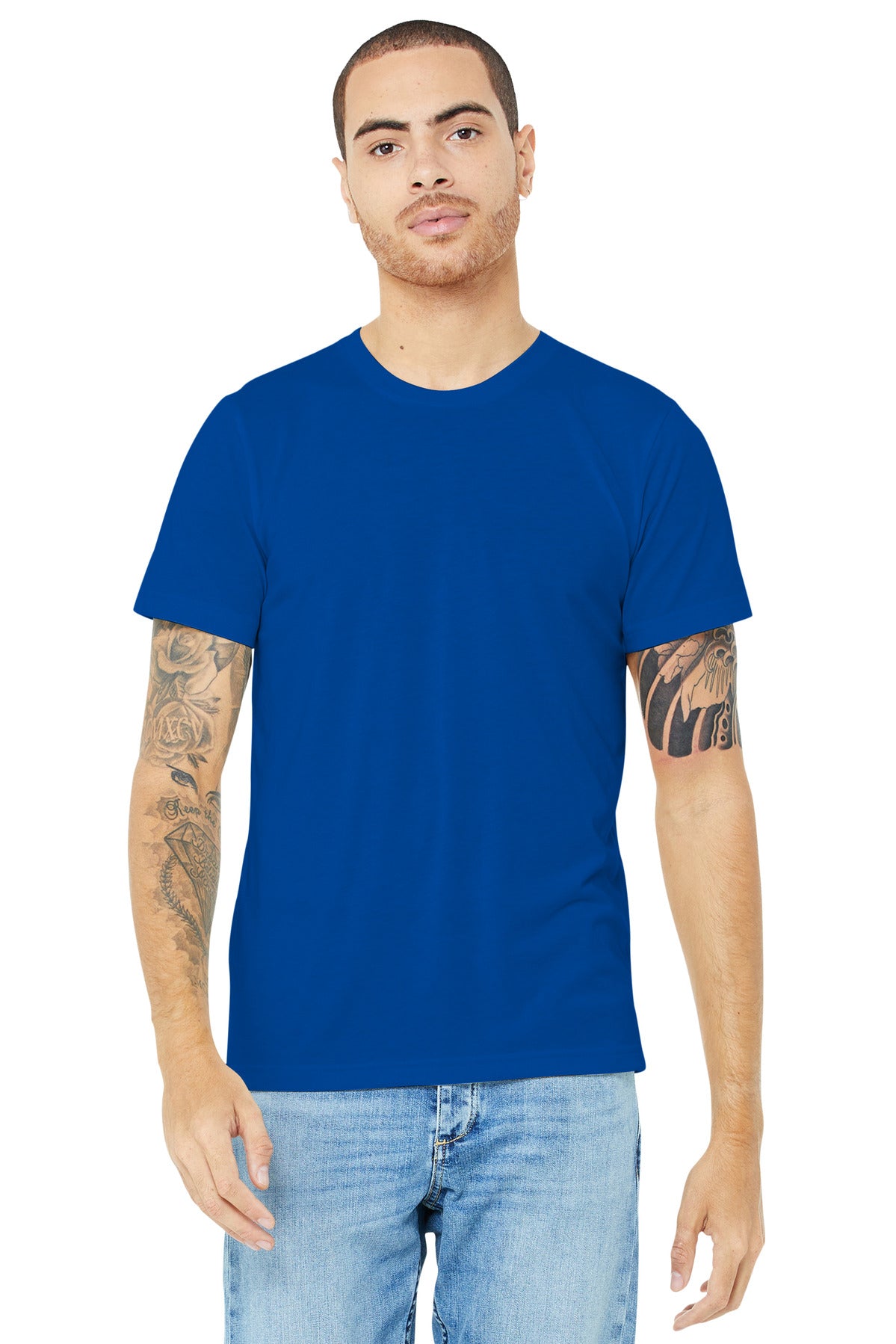 BELLA+CANVAS Unisex Made In The USA Jersey Short Sleeve Tee BC3001U