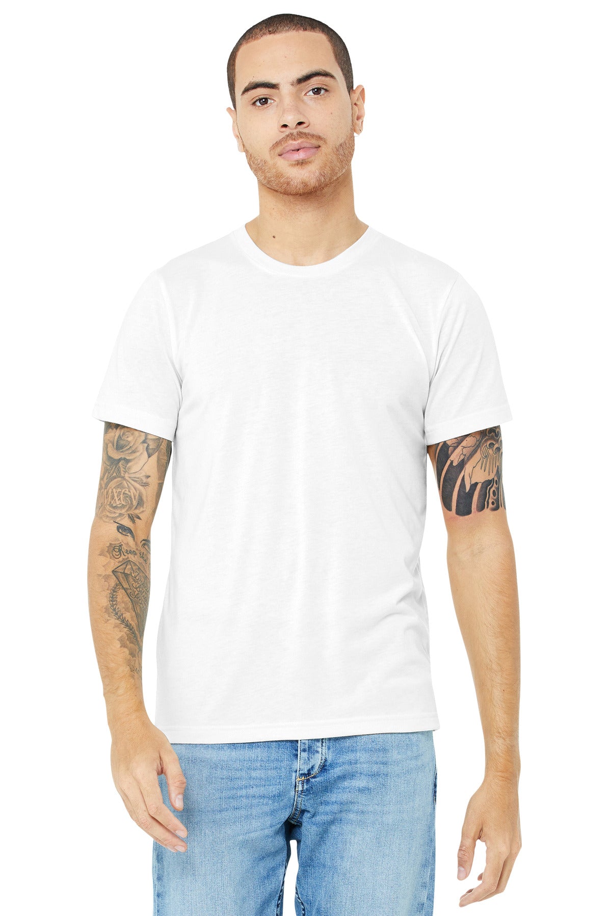 BELLA+CANVAS Unisex Made In The USA Jersey Short Sleeve Tee BC3001U