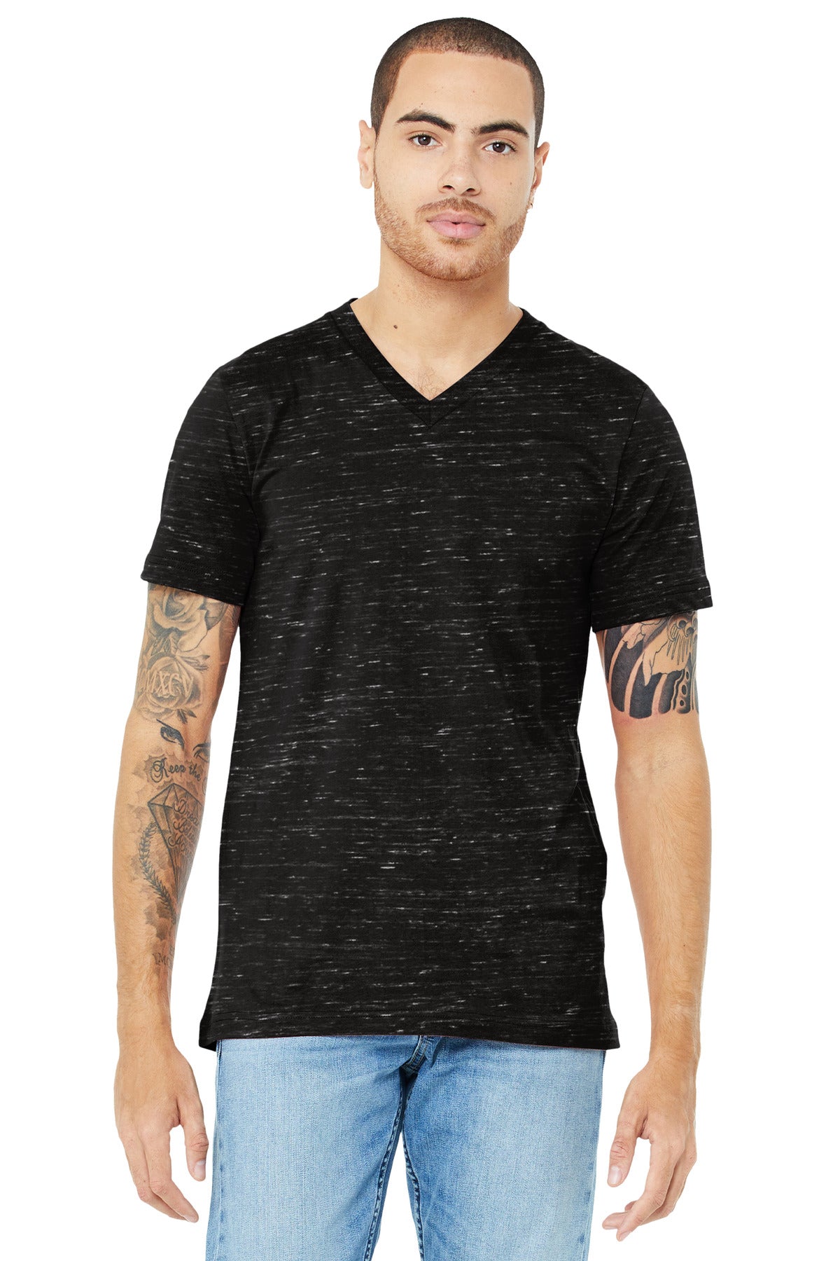 BELLA+CANVAS Unisex Jersey Short Sleeve V-Neck Tee BC3005
