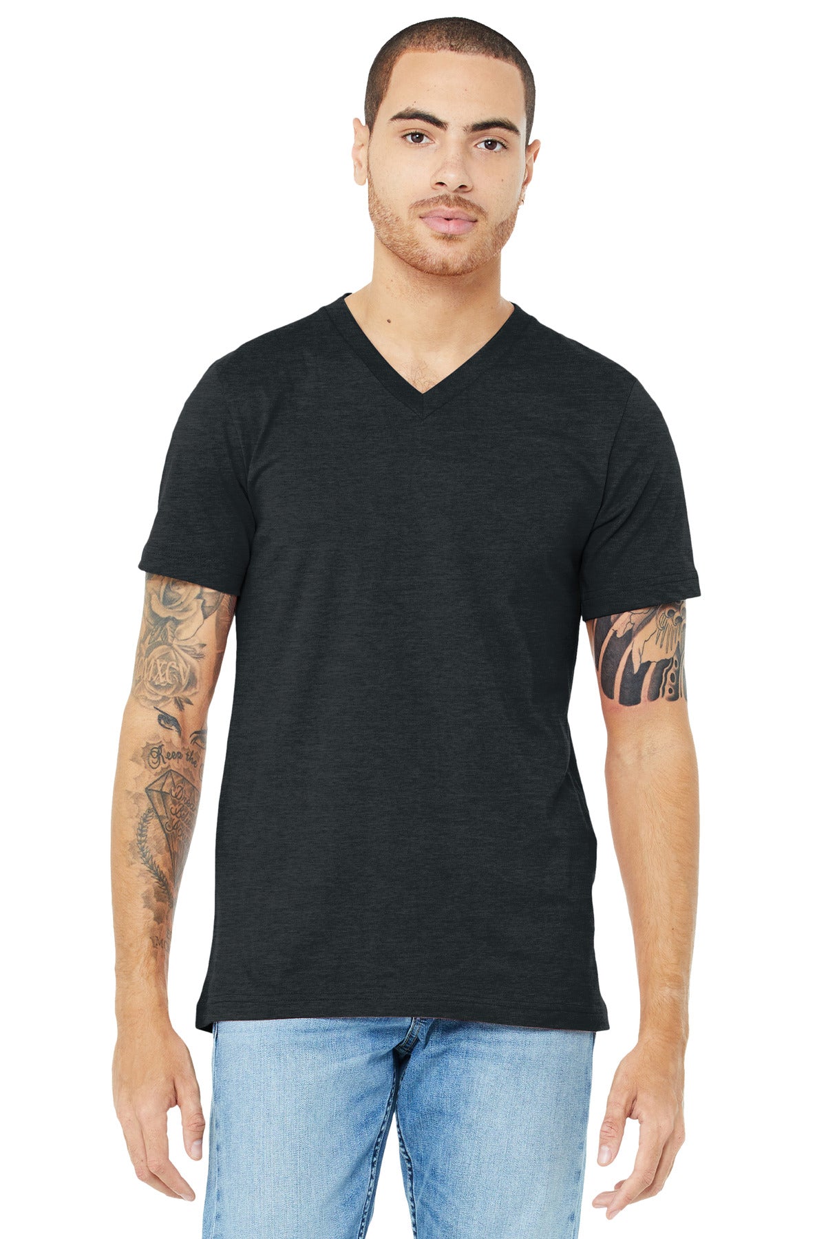 BELLA+CANVAS Unisex Jersey Short Sleeve V-Neck Tee BC3005